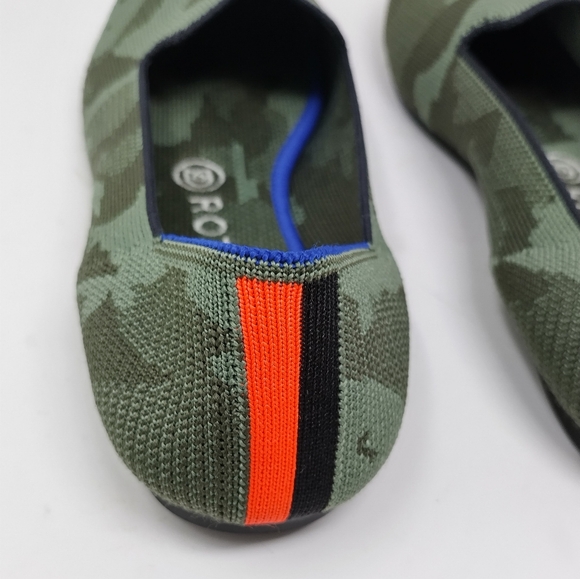 Rothy's Women's Olive Camouflage Loafers 9 - Picture 7 of 8